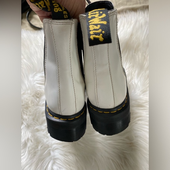 Dr. Martens SMOOTH LEATHER PLATFORM Women Chelsea Boot Size US 8 women’s - Picture 4 of 12